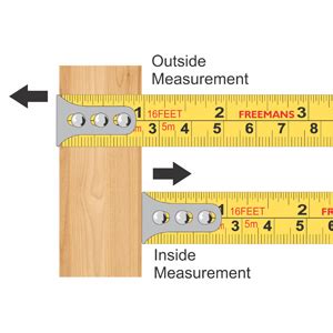 FREEMANS IKON 3m:16mm Steel Inchi Measuring Tape - 3m (Yellow & Black ...