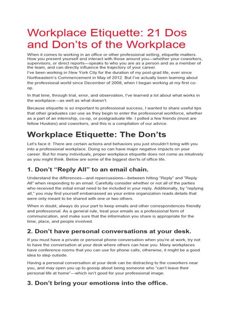 Workplace Etiquette Examples 的图像结果