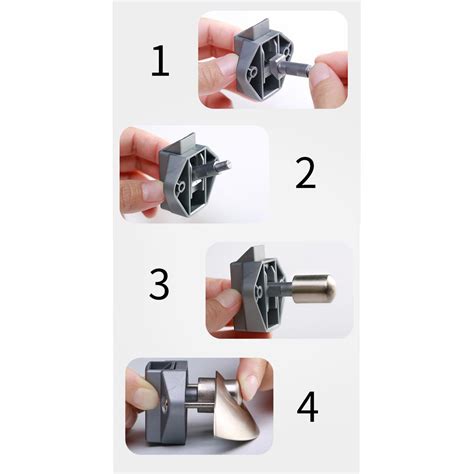 RV Latch Button Locks 14mm-16mm RV Caravan for Yachts Travel Light sil ...