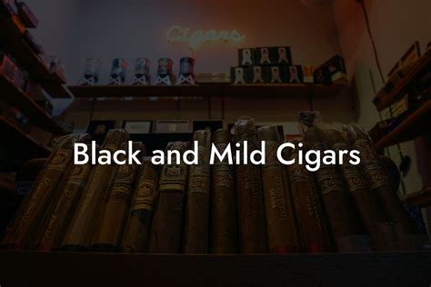 Black And Mild Cigars - Swinger Cigar | Cigar Lifestyle