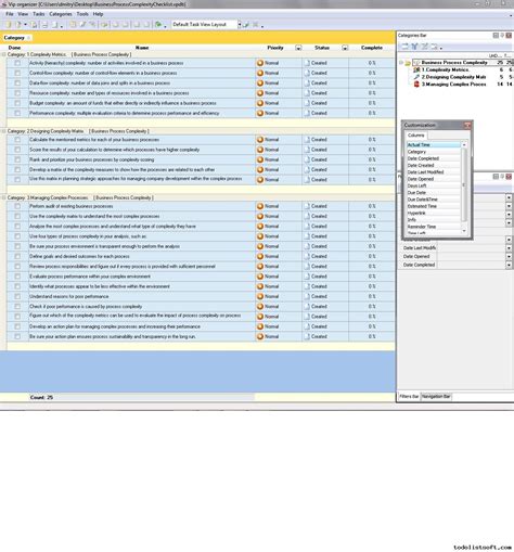 Image result for Business Process Checklist Template