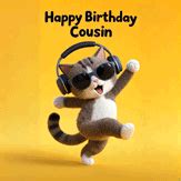 Happy birthday cousin gif