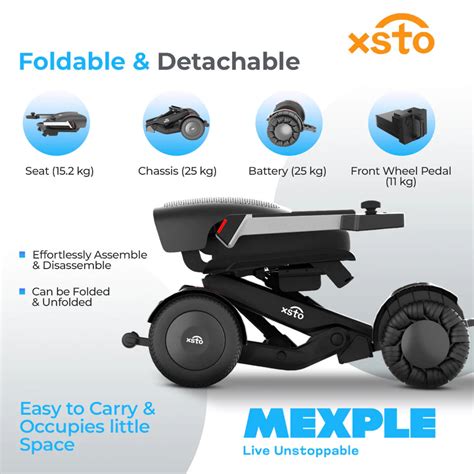 XSTO Electric Wheelchair | Mobility Robot M4 Series