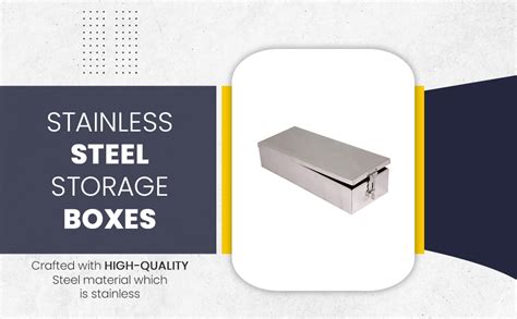 GinoSet® High Grade Stainless Steel Premium Bank Safe Locker Box For ...
