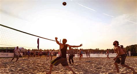Olympic Beach Volleyball Court