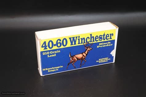 Old Western Scrounger .40-60 Ammo