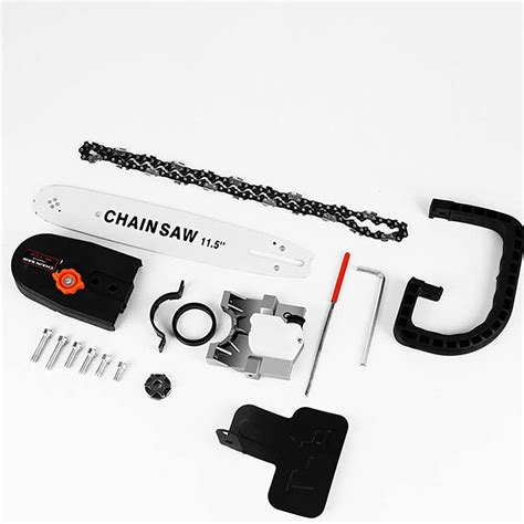 MLD DIY Electric Chain Saw Converter Bracket (100mm, 11.5") Tree ...
