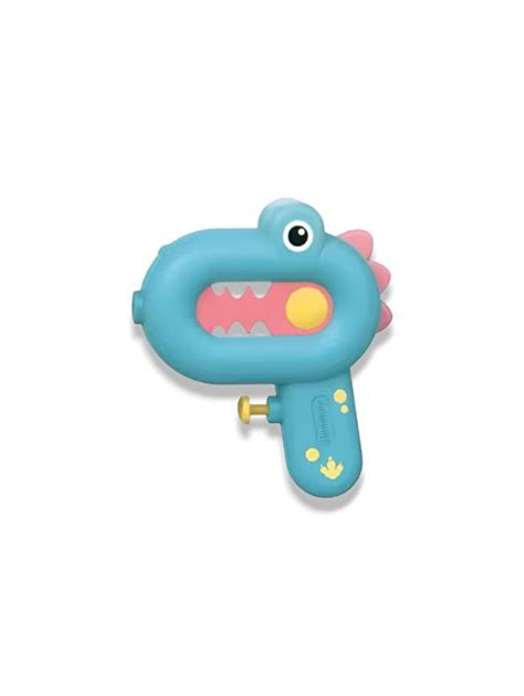 Blue - Cute Dinosaur Water Pistol – Fun Animal Spray Gun Toy for Kids ...