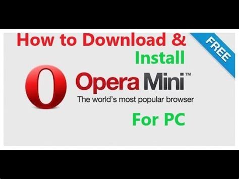 Image result for Install Opera Mini Browser