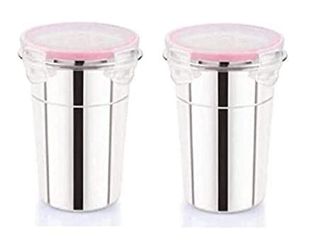 Buy QUALIZA Stainless Steel Airtight, Leak Proof, Frezzer Safe and Dust ...