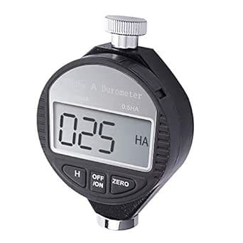 Rubber Hardness Tester, Shore Type A Hardness Tester Digital Durometer ...