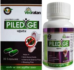 Austro Labs PILE EDGE CAPSULES FOR PILES,FISSURES,ARSH,MASA,BHAGANDAR ...