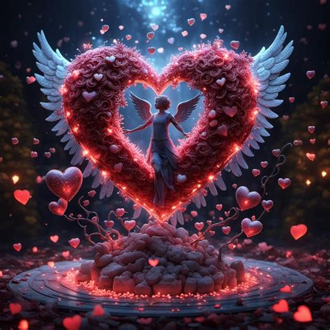 Let cupid guide your heart! 💫 - AI Generated Artwork - NightCafe Creator