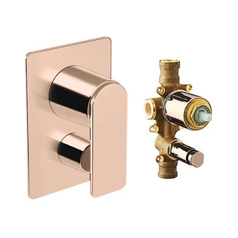 Kohler 2 Way Diverter Parallel 32019IN-4-RGD - Rose Gold Finish on ...