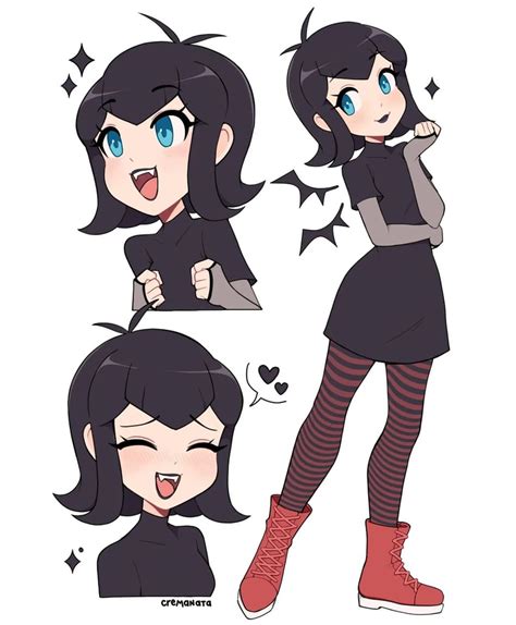 mavis dracula (hotel transylvania) drawn by cremanata | Danbooru