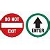 No Exit & No Entry Signs - Grainger Industrial Supply