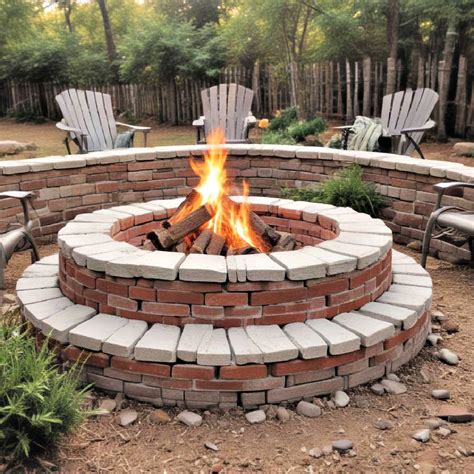 25 Brick Fire Pit Ideas That Will Impress Your Guests