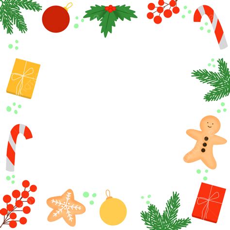 Cute Christmas Frames, Christmas, Christmas Day, Frames PNG Transparent ...