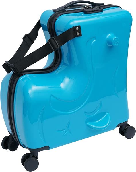 Amazon.com | CNCEST 20"/24" Kid's Ride-on Travel Suitcase,Travel ...