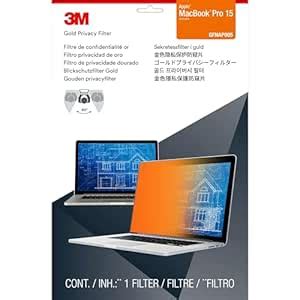 3M Gold Privacy Filter for 15" Apple MacBook Pro with Retina Display ...