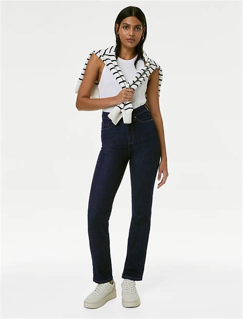 Buy Sienna Supersoft Straight Leg Jeans at Marks & Spencer