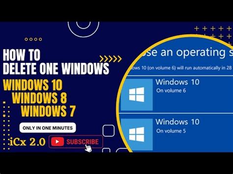 Remove 2nd Operating System From PC 的图像结果