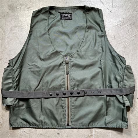 60's U.S.AIR FORCE E-1 ラジオベスト VEST RADIO CARRIER TYPE E-1 MIL-V-5876B ...