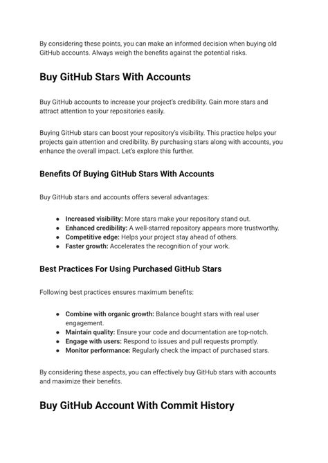 PPT - 10 Buy GitHub Accounts With Contributions History, Stars ...