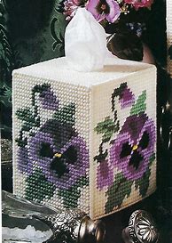 Image result for Plastic Canvas Tissue Box Cover Patterns Free