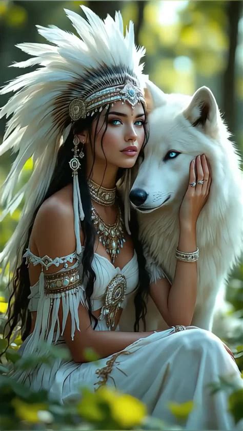 Spirit of Earth and Sky in 2025 | Native american warrior, Wolves and ...