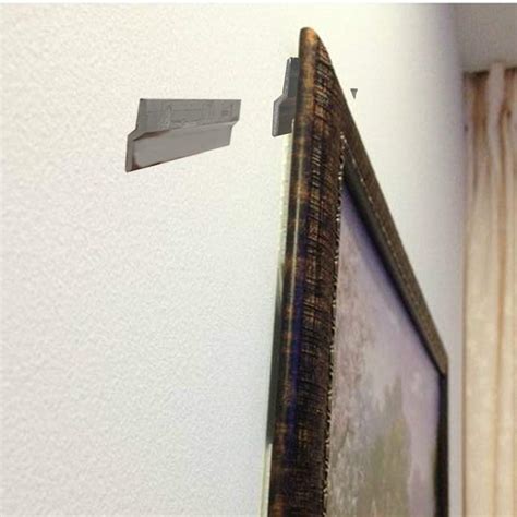 6" Flush Mount Bracket, KAIISSA Interlocking Photo Frame Hook, Heavy ...