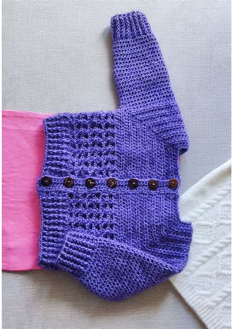Image result for Cardigans Baby Crochet Tutorial