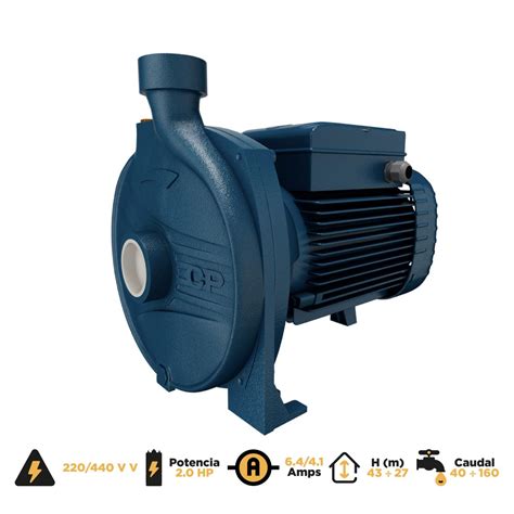 BOMBA DE AGUA CENTRÍFUGA 2 HP 160 L/MIN 220/440 V | The Home Depot México - Ventas a profesionales