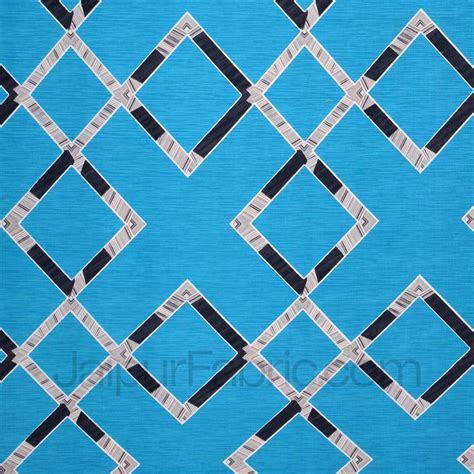 Teal Blue Rectangle Super Soft Double Bedsheet – JaipurFabric®