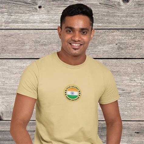 iCKREATE Team Bharat Small T-shirt For Men – Rolloverstock