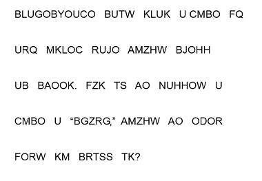 Famous Cryptograms 的图像结果