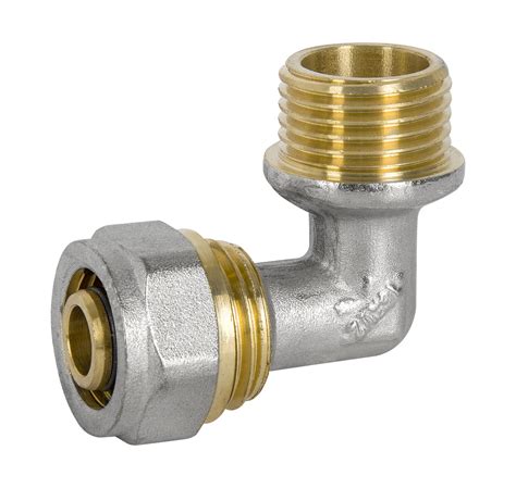 KOLANO EN 1254-3 1/2 x 16 KOL-CH PEX-AL-PEX Z MOSIĄDZU FTN-004.1/2X16 ...