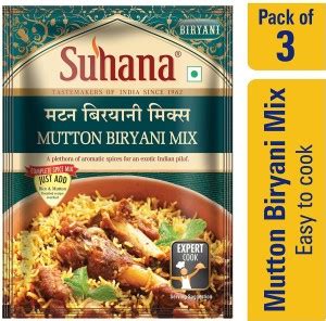 SUHANA MUTTON BIRYANI MIX 50G POUCH(PACK OF 3) Price in India - Buy ...