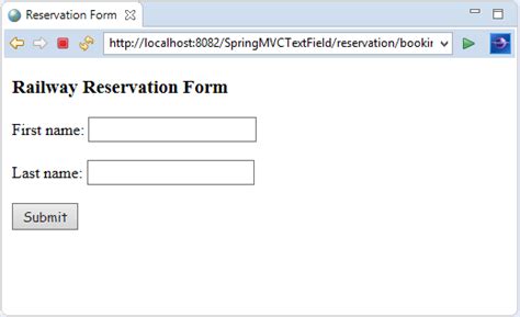 Spring MVC Form Text Field 的图像结果