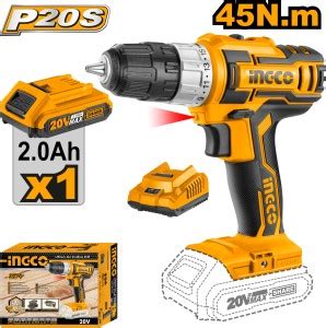INGCO Lithium-Ion Cordless Drill CDLI20024 Cordless Drill Price in ...