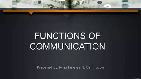 Example Function of Communication 的图像结果