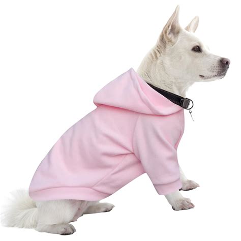 HuaLiSiJi Dog Hoodies Dog Sweatshirt Cotton Dog Soft Jumper, Warm and ...
