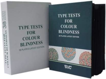 Buy Color Blindness Ishihara Vision Testing 38 Charts | Color ...