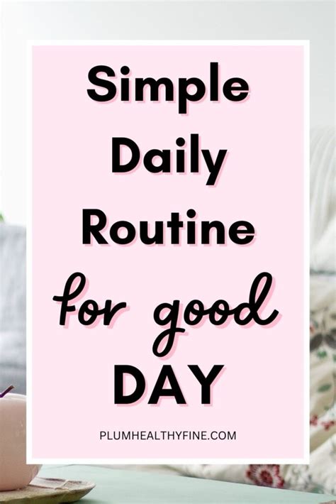 Image result for Daily Routine for Beginners