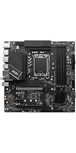 Amazon.in: Buy MSI PRO B760M-P Motherboard, Micro-ATX - Supports 14th ...