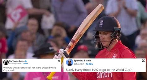 "Get him in the [World Cup] squad" - Fans react as Harry Brook smashes ...