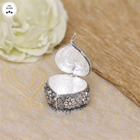 Silver Karanda & Kumkum Boxes | Aahi by Ranka Jewellers
