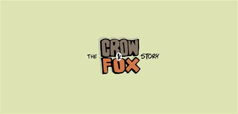 Illustrated Book - The Crow and Fox Story | Behance