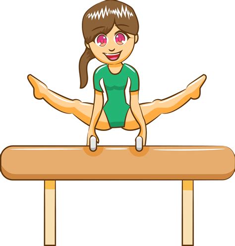 Gymnastics Clipart Beam
