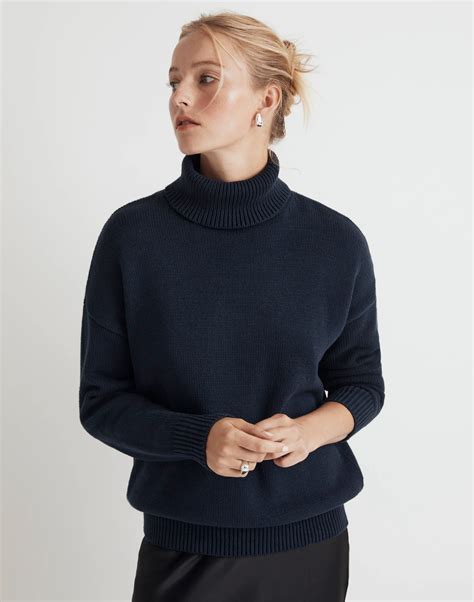 Ribbed Turtleneck Sweater | Madewell